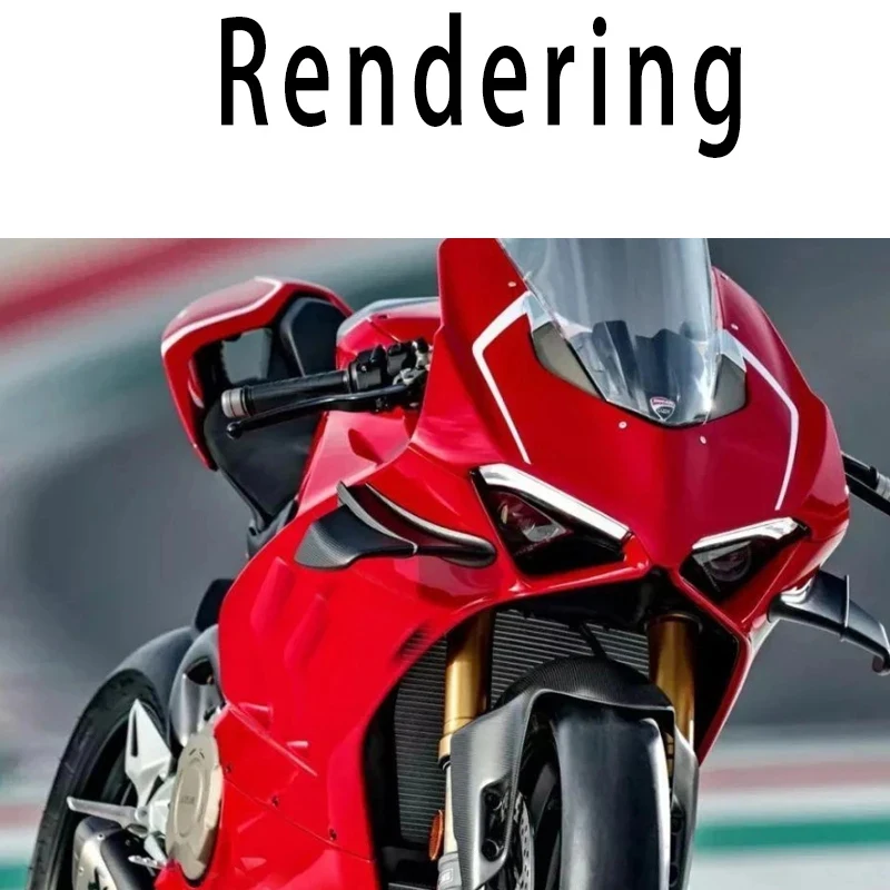 Panigale Streetfighter V V4 V4S V4R - Motorcycle S Carbon Front Wheel Mudguard Mud Flap Fairing