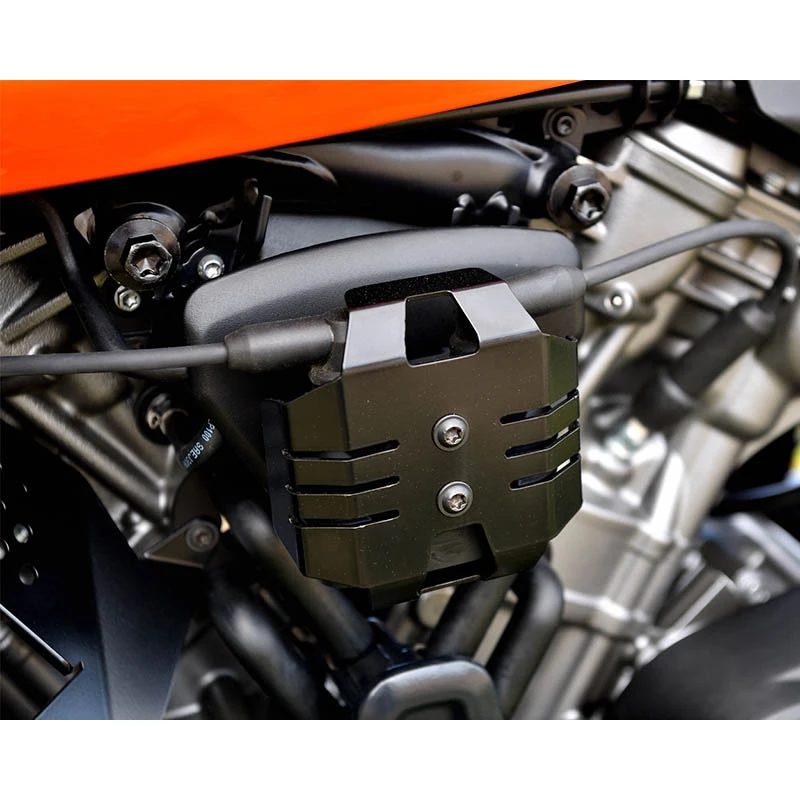 Protector de carenado lateral izquierdo RA1250 para Pan America 1250 / 1250S / Special PA 1250 2021- Protector de bobina de encendido de aluminio CNC para motocicleta