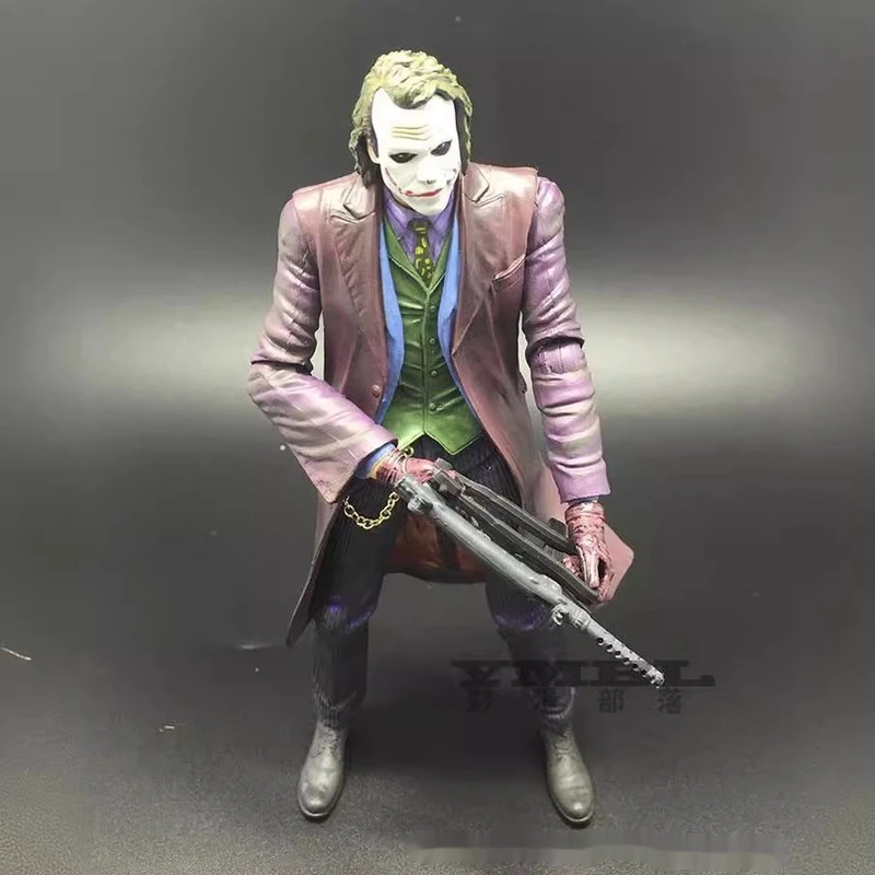 Neca Dc Superman Batman Handmade Joker Female Justice Dawn Forrest Gump Knight Joker 7-Inch Mobile Model Birthday Gift Gifts Toy