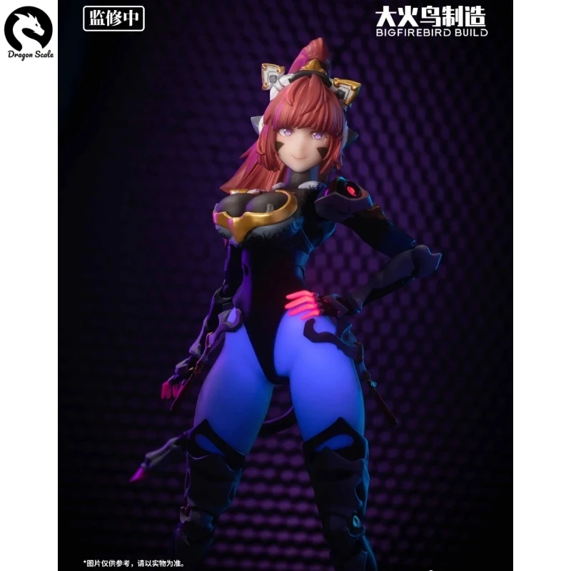 New In Stock BigFirebird Builds and Transforms Science Catwoman Sunflower 001 Mobile Suit Girl Action Figure Model Toys Gifts