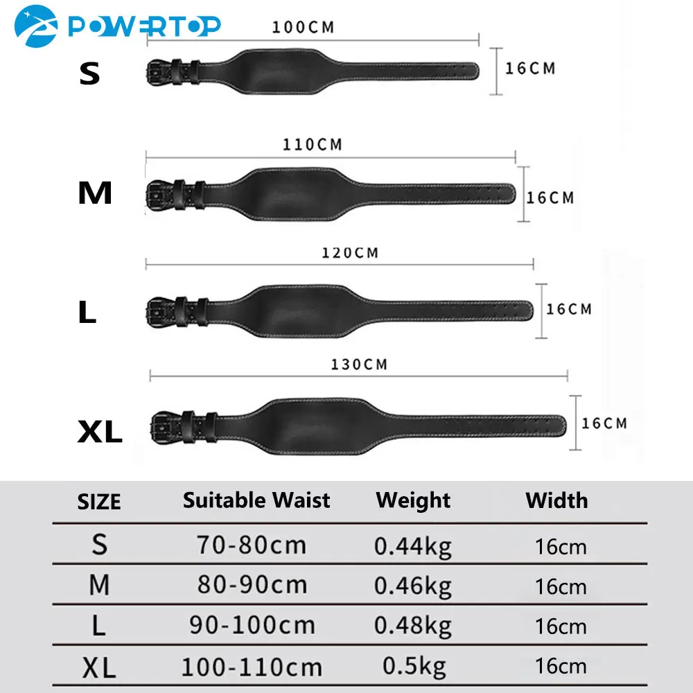 Cintos de couro ajustável para treinamento de agachamento, Fivela Fitness Profissional, Cinto Halterofilismo, cinta lombar Musculação