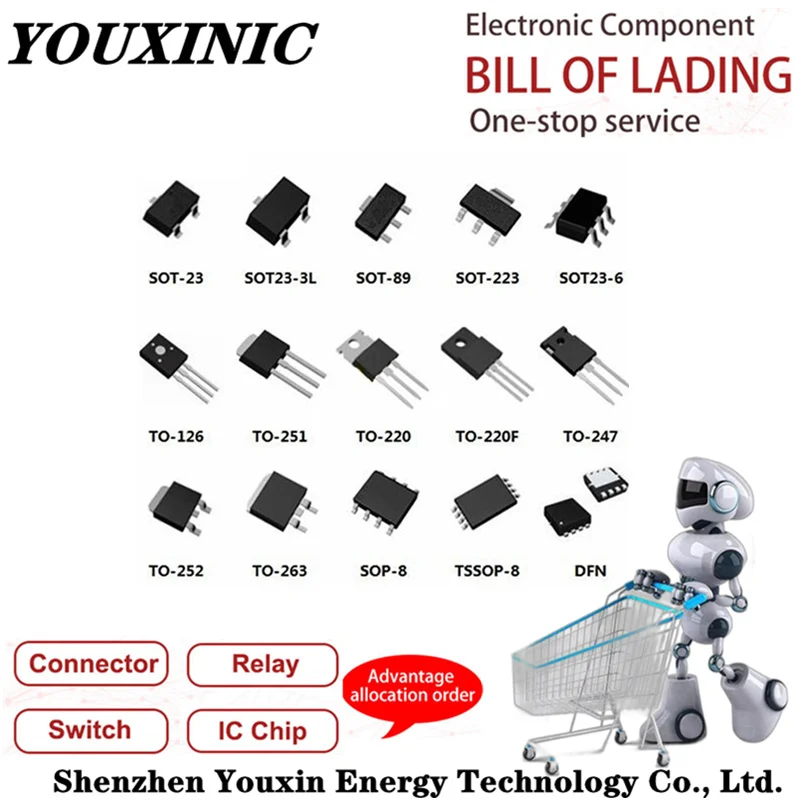 

YOUXINIC 100% new imported original 2SA1943N 2SC5200N A1943N C5200N TO-247 power amplifier pair transistor ( 20 PCS =10pair )