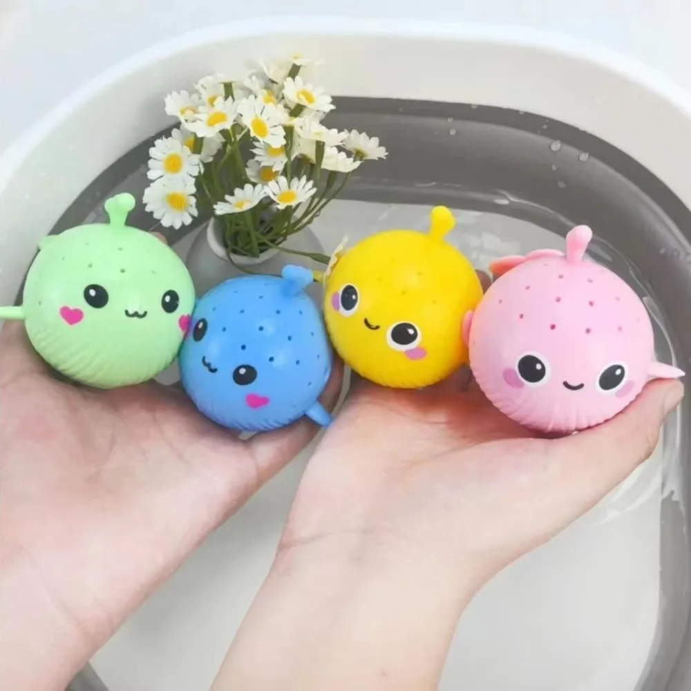 Play Water Sponge Absorbent Bath Squeezing Water Absorbing Whale Whale Squeezing Squeezing Squishy Water Summer