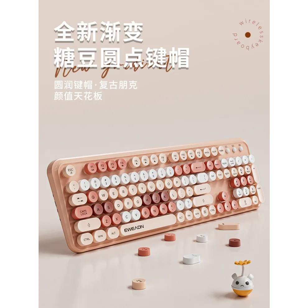 

For V96 wireless keyboard and mouse set Bluetooth silent mechanical feel, game keyboard, office use(store code: 0159)