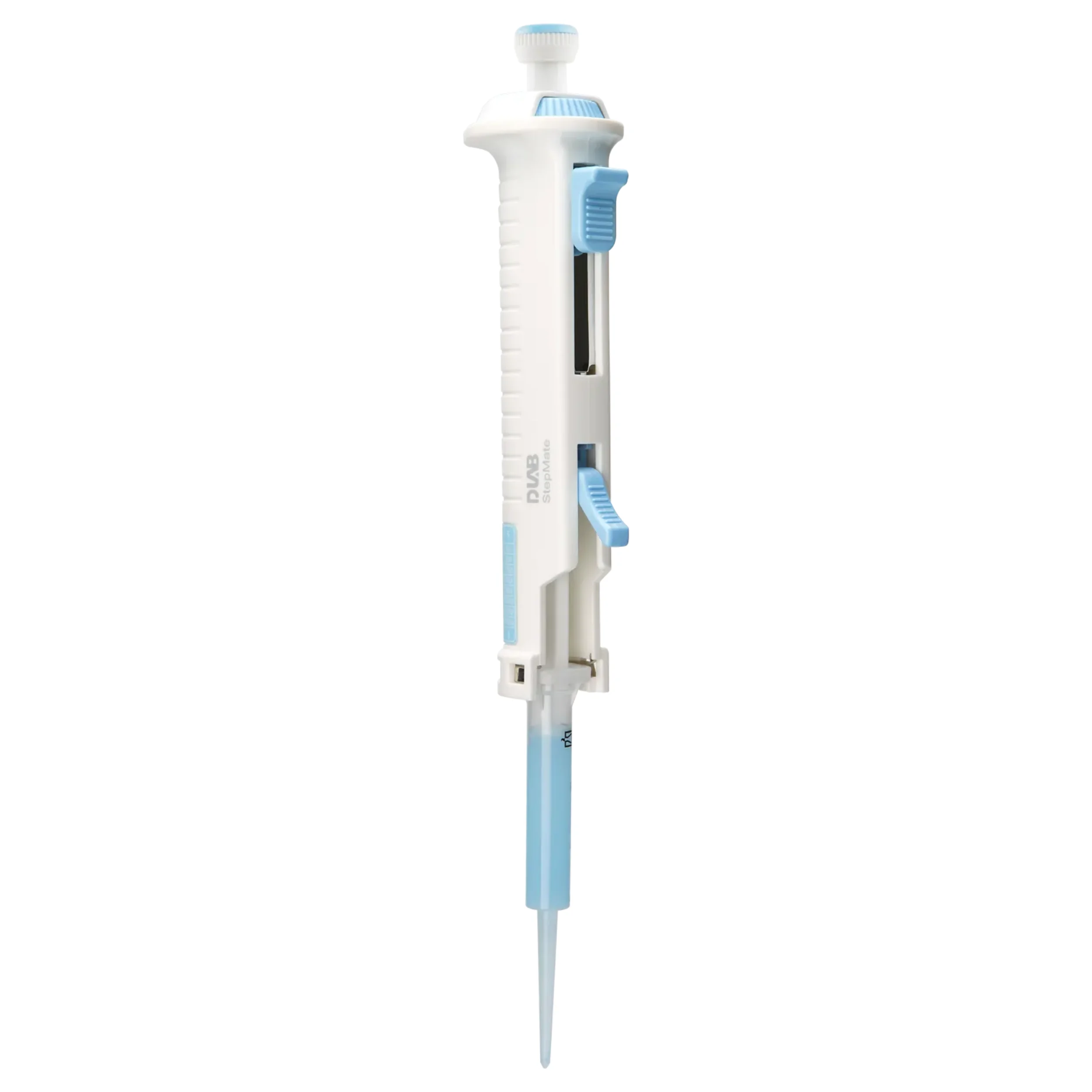 Lab Use Adjustable Autoclavable Plastic Lab Liquid Dispenser Pipette StepMater 0.5-50mL