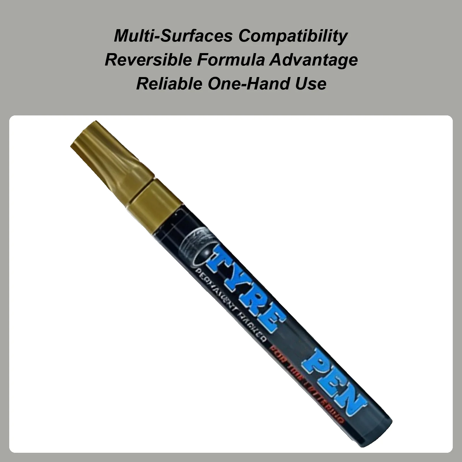 Car Tire Letter Pen Erasable Weatherproof Non-Fading Quick Dry Tyre Drawing Marker Car Wheels Tires Lettering Pen For Vehicle