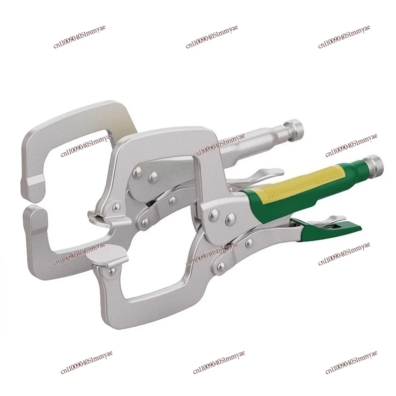 C-type power pliers industrial grade multi-functional pressure pliers 9 inch woodworking fixture