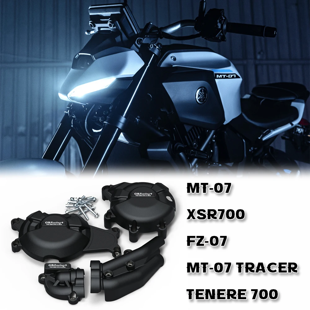 

FOR YAMAHA MT-07 & XSR700 & FZ-07 & MT-07 TRACER 2014-2024 & TENERE 700 2019-2024 Engine Protective Cover