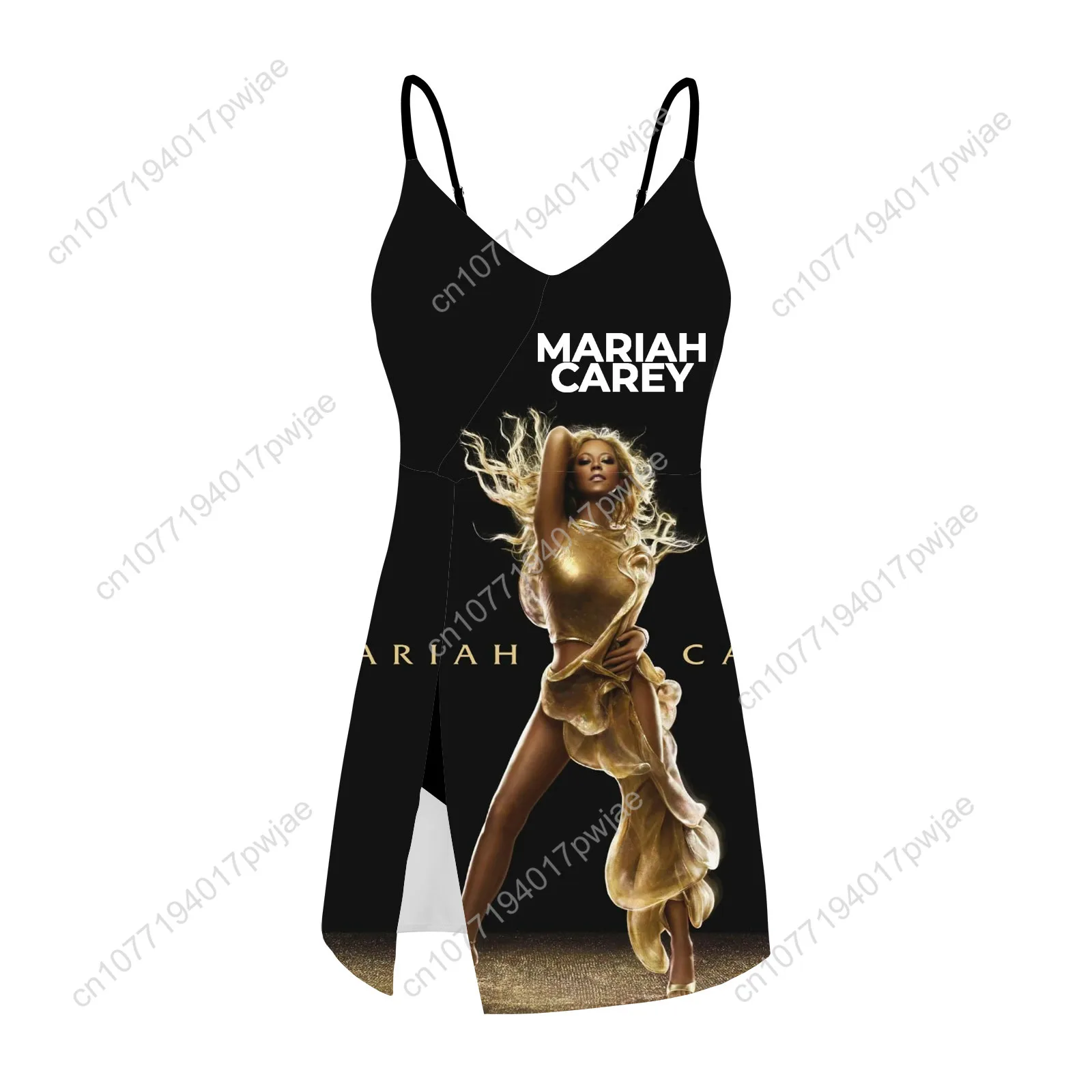 

Mariah Carey Rapper Sling Dress Swimsuit Womens Bathing Suits Fashion Swimwear Pool Party Beach Bikini Custom Made Beachwear
