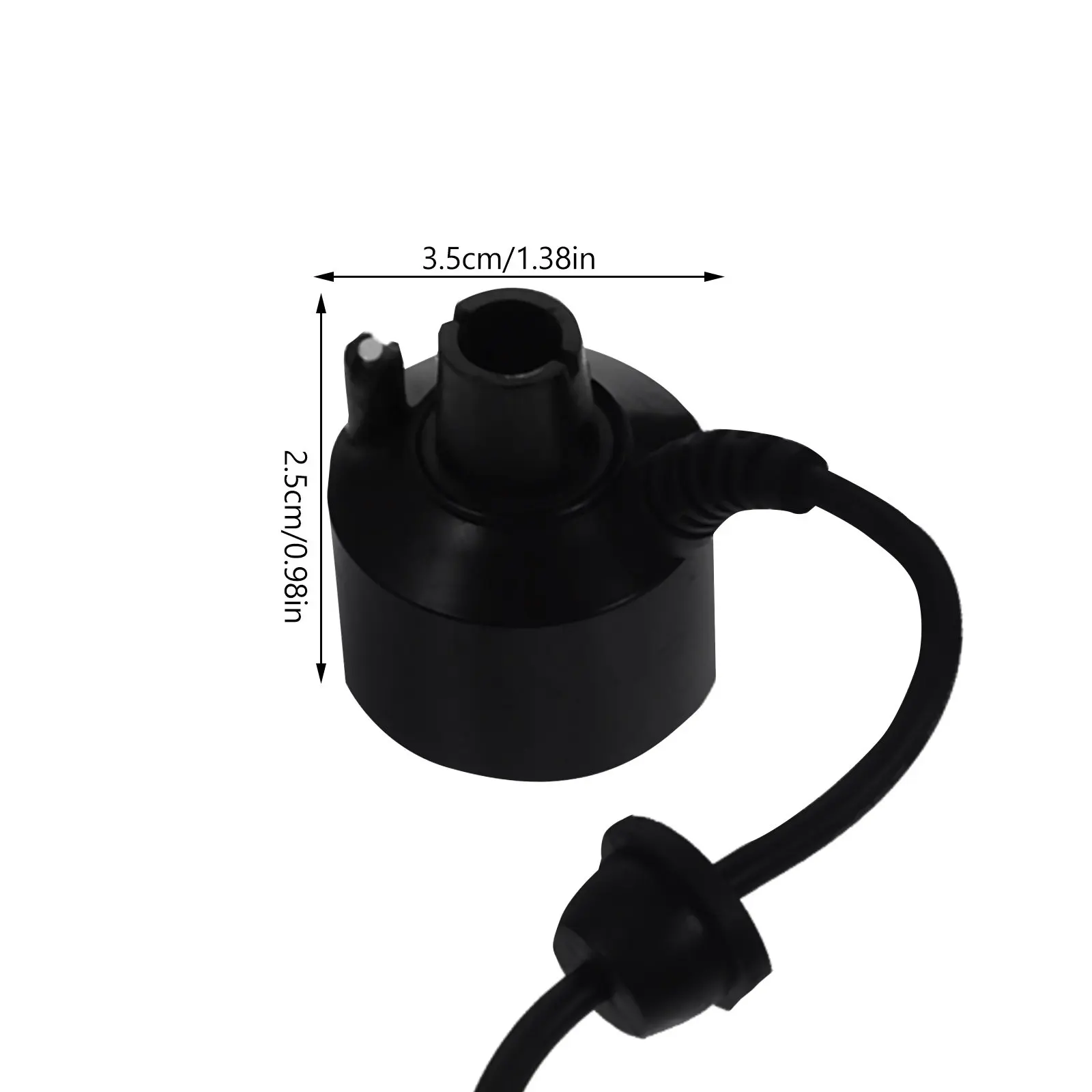 Portable Mist Maker Fog Maker Humidifier for Water Fountain Pond Rockery Fish Tank Office Garden Indoor Outdoor Use Eu Plug