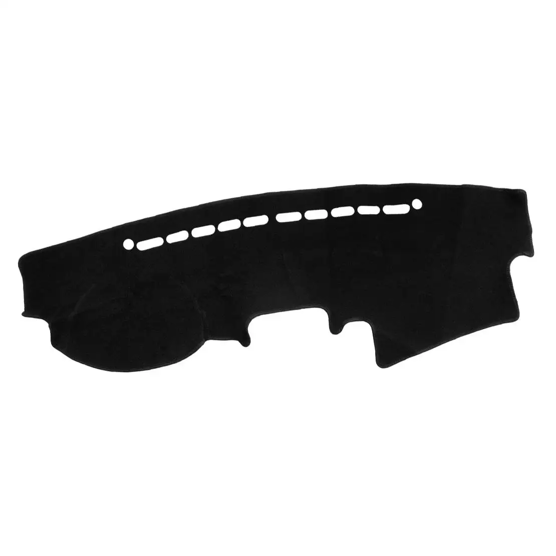 NO Audio Speaker Car Front Dashmat Dash Mat Dashboard Cover Carpet Pad Polyester Fit for Kia Sorento 2010 2011 2012 LHD Black