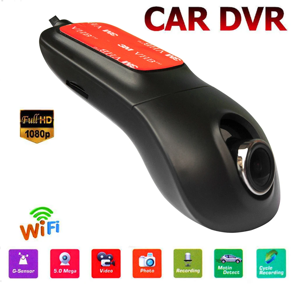 

Car DVR WiFi Dash Cam 1080P Full HD Car Camera Drive Video Recorder 24 Hours Parking Monitor Night Vision Auto Black Box Dashcam