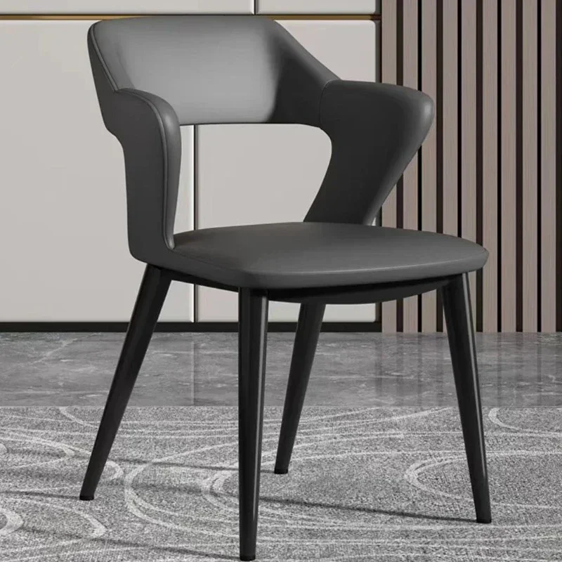 Modern Hotel Nordic Design Dining Chairs Relaxing Office Throne Luxury Chairs for Dining Table Comedor Home Furniture DC-309