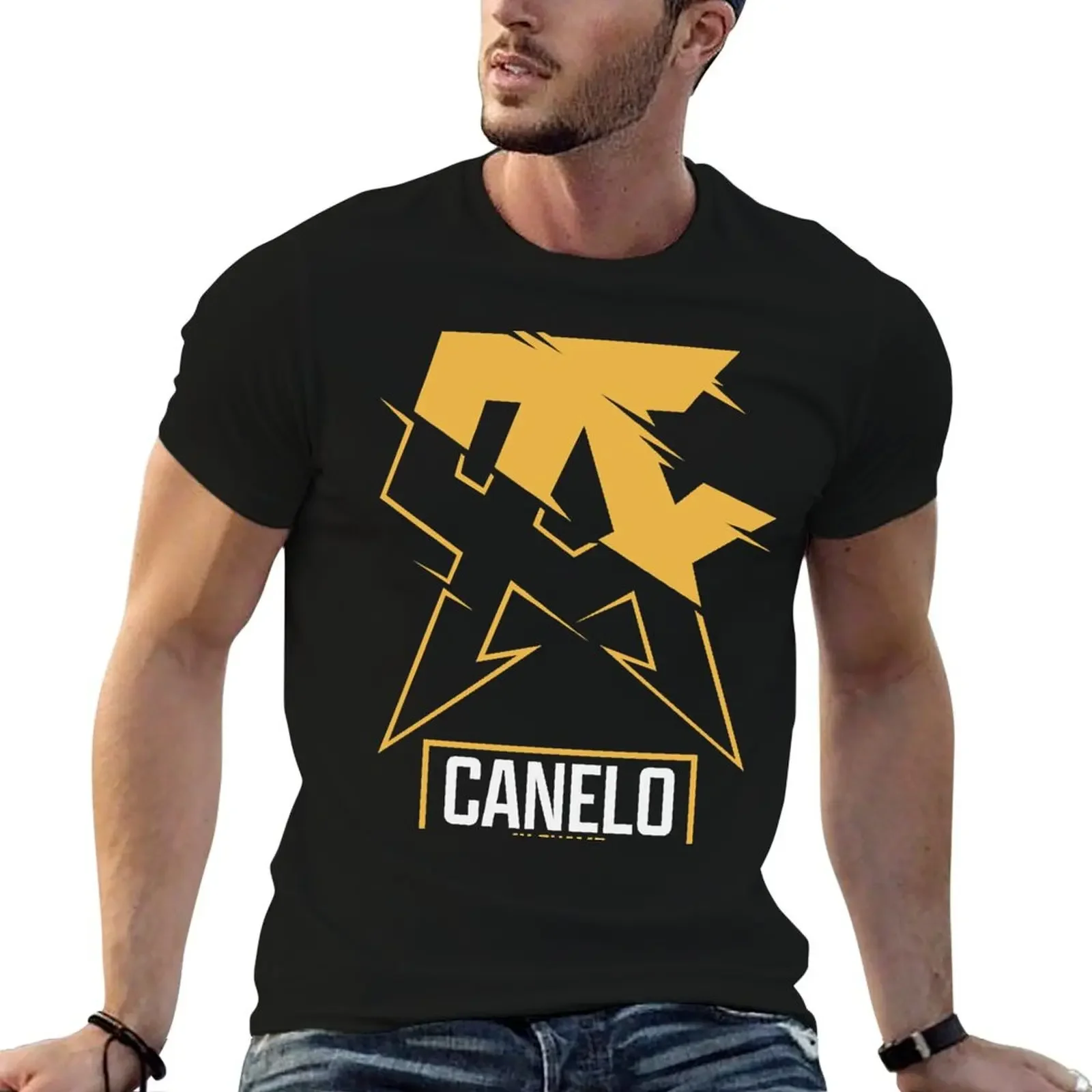 

Canelo-Alvarez T-Shirt baggy shirts man clothes t shirts for men cotton