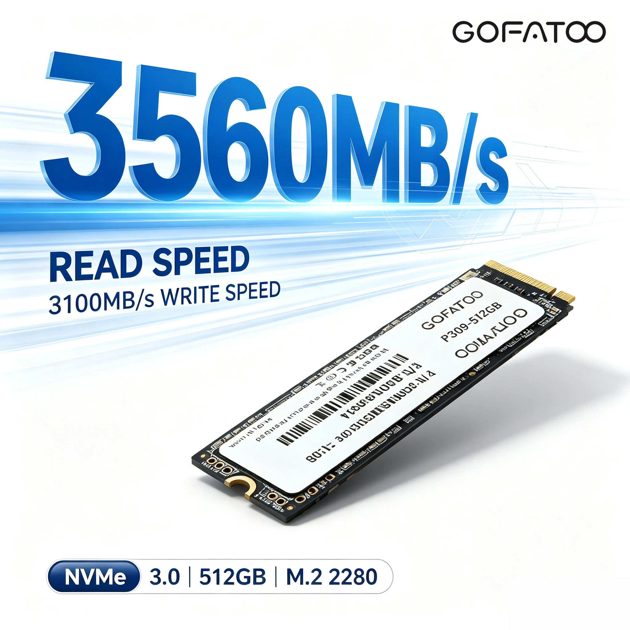 Gaming Console Table - GOFATOO M.2 2280 PCIe3.0×4 Gen3 NVMe