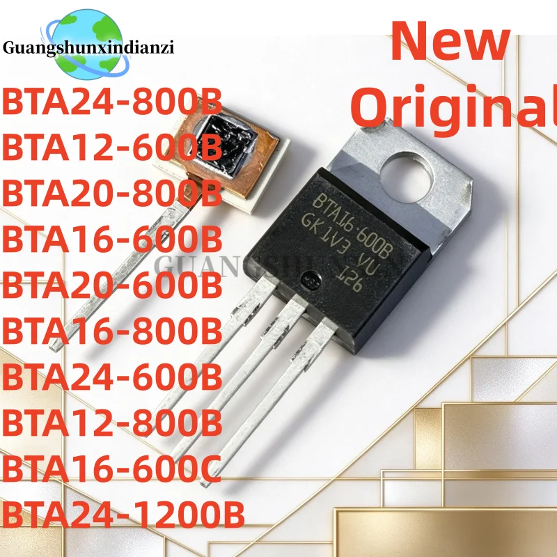 10Uds Original BTA24-800B BTA12-600B BTA20-800B BTA16-600B BTA20-600B BTA16-800B BTA24-600B BTA12-800B BTA16-600C BTA24-1200B