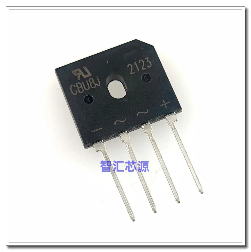 10PCS/LOT GBU8J GBU8K GBU12J Common Rectifiers for Direct Maintenance of Rectifier Bridge Stacks and Flat Bridges