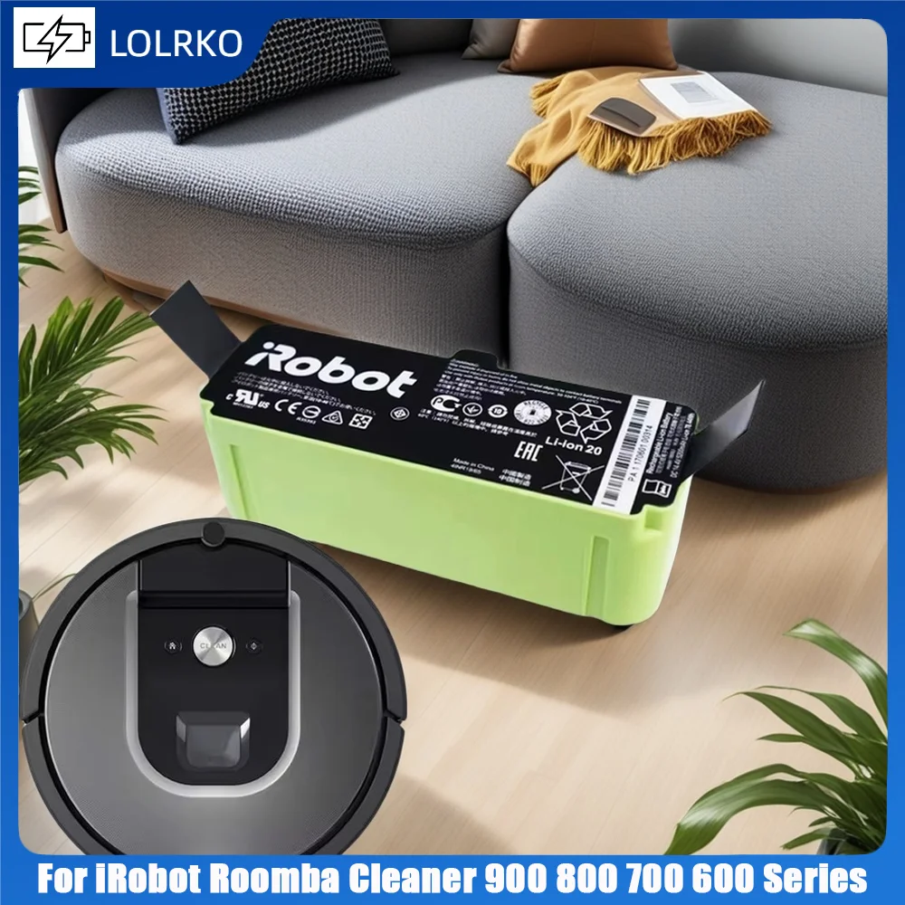 

14,4 V12800mAh lithium ion battery for iRobot Roomba 900 cleaner 800 700 600 Series 960 980 981 965 895 890 860 692 690 695 680