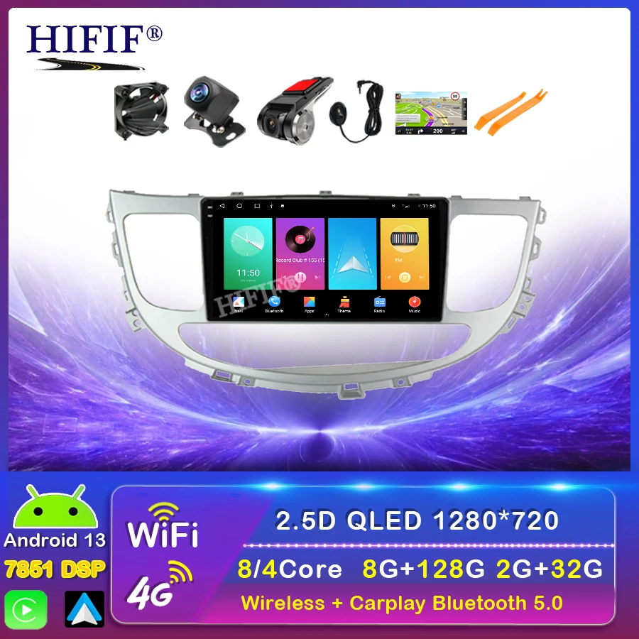 

CarPlay Radio For Hyundai Rohens Genesis 2008-2013 Android Auto 4G Car Multimedia Player Stereo GPS Navi Ai Voice