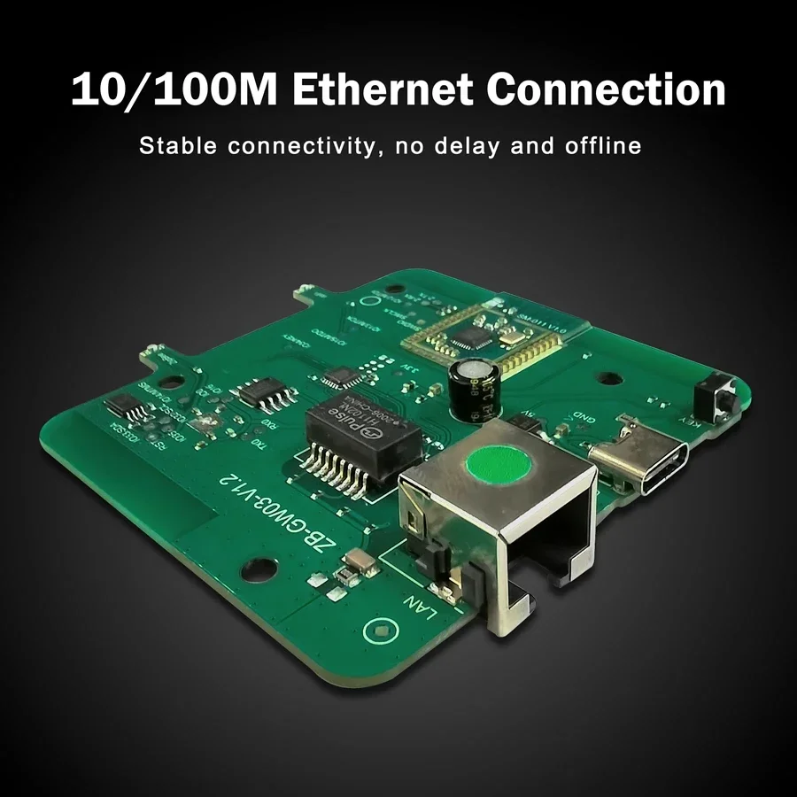 ZB-GW03 Smart Zigbee 3.0 RJ45 Ethernet Bridge WIFI Gateway Hub eWeLink APP Control MQTT DIY Работа с устройством eWeLink Умный дом