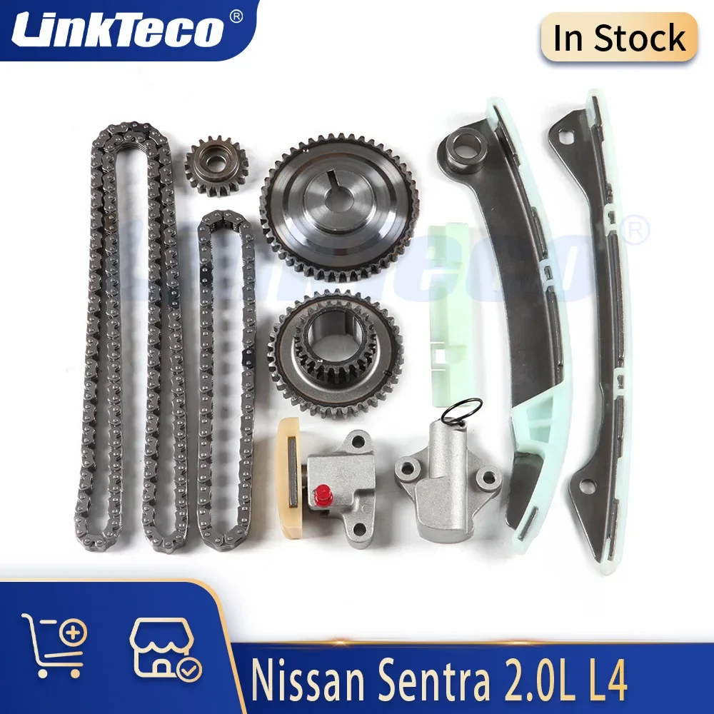 

Engine Parts Timing Chain Kit Fit 2.0 1.8 L L4 Gas DOHC MR20DE For Nissan Sentra Cube Versa 1.8L 2.0L 2007-2014 13028-1KC0A