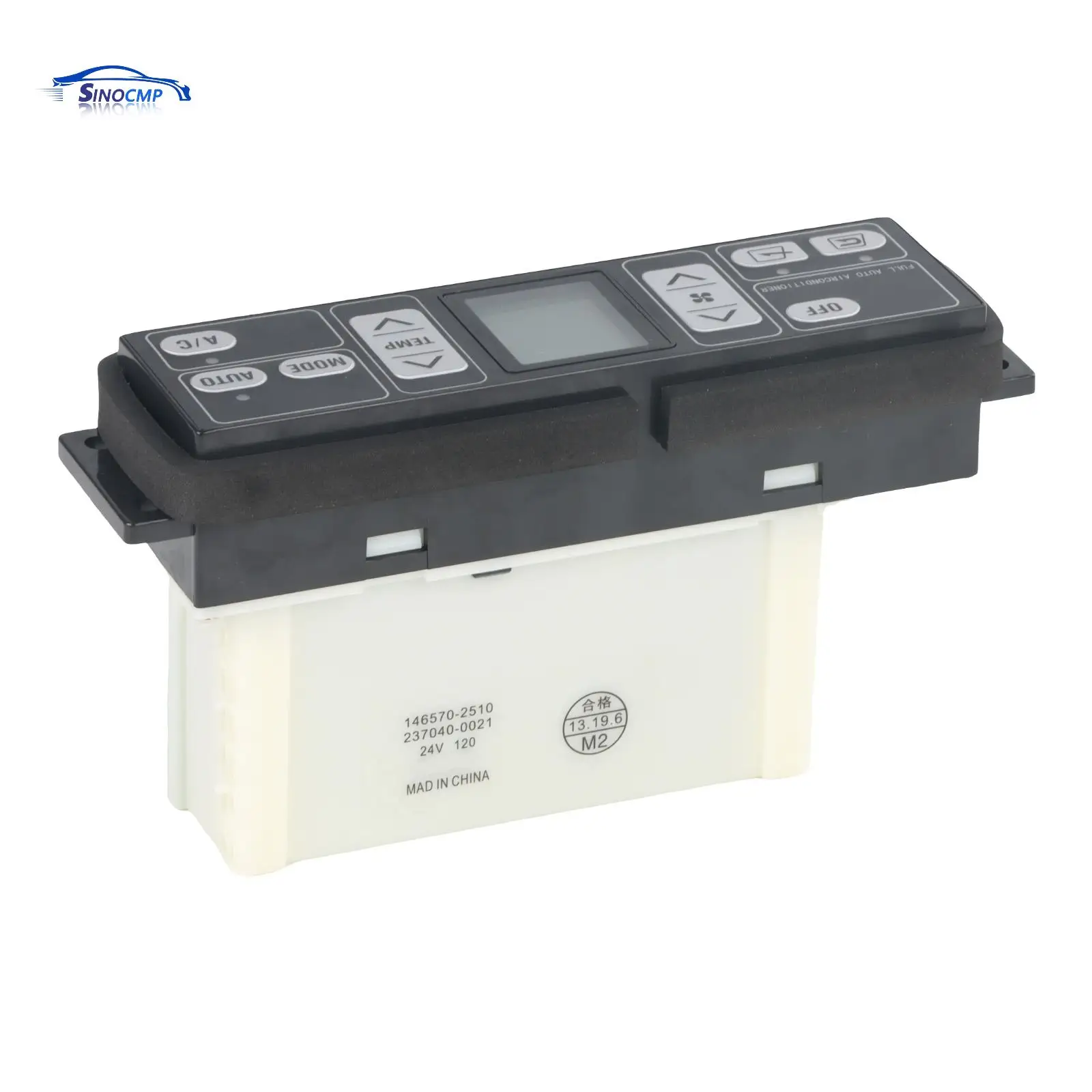 

1 PC Air Conditioner Controller Panel Car Replacement Excavator Parts 20Y-979-7630 146570-2510 For Komatsu PC200-7 PC220-7