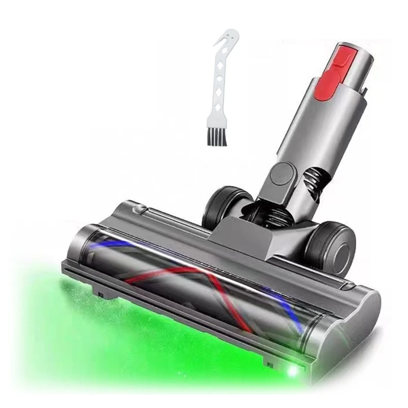 

Direct Drive Brush Head For Dyson V7 V8 V10 V11 V15 Vacuum Attachment With LED Dust Detection For Carpet Floor Clean