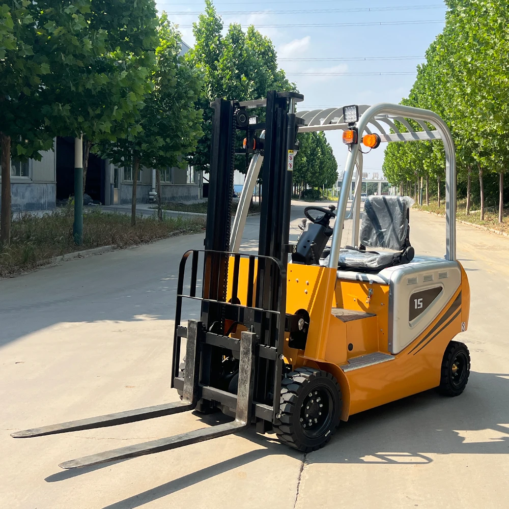 YGCD-15 Customized Electric Forklift 2Ton 3Ton High-Efficiency Compact Warehouse Equipment Forklift Durable Chinese Factory