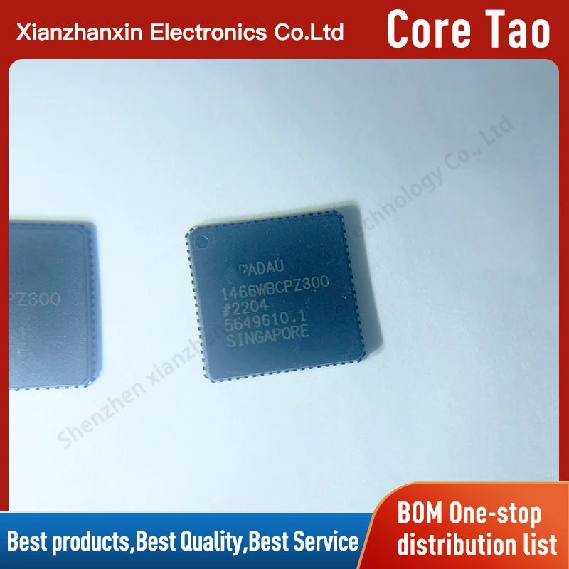 

1PCS/LOT ADAU1466WBCPZ300 ADAU1466WBCPZ ADAU1466 1466 LFCSP72 DSPDigital audio signal processor chip