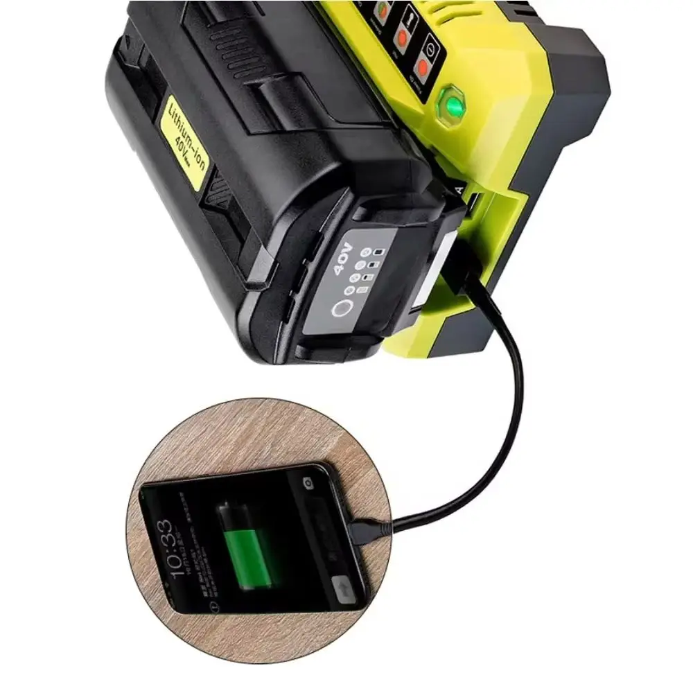 New For Ryobi 40V 10Ah High Capacity OP4040 OP4026 OP40501 OP40401 OP4030 OP4050 OP4060A OP40201 for Ryobi 36v Li-ion batterie