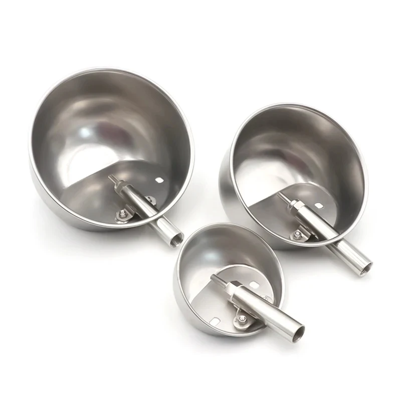 

Farming Equipment Stainless Steel Trough Automatic Piglet Swine Sow Fatenning Pig Drinking Water Bowl For Hoggery
