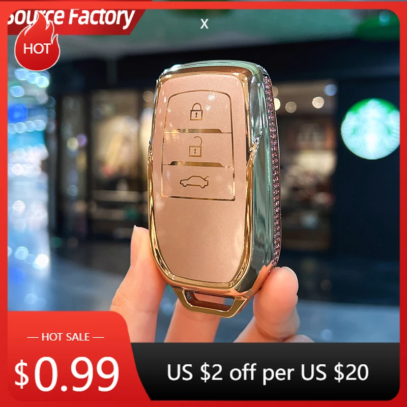 

Car Stickers Suitable for 21-23 Toyota Crown ,14th generation, 12-18 Toyota Crown keycover keyshell keychain case buckle ca