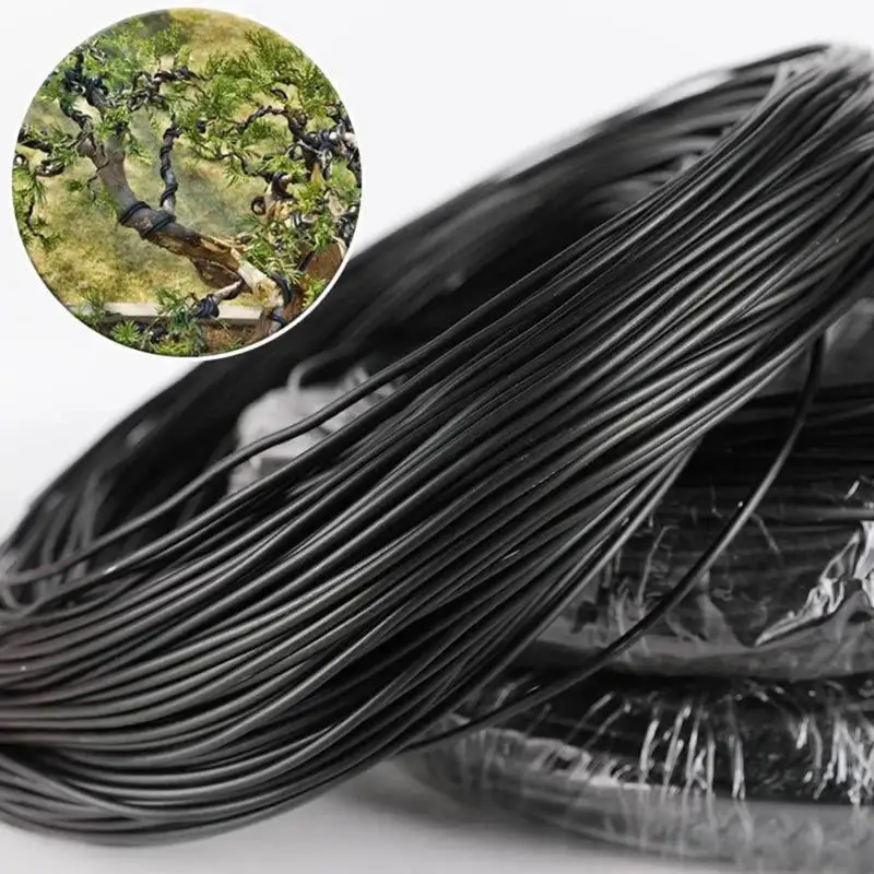 5m Anodized Aluminum Bonsai Training Wire Flexible Plant Branch Shaping Fixing Rope Garden Bonsai Craft Supply