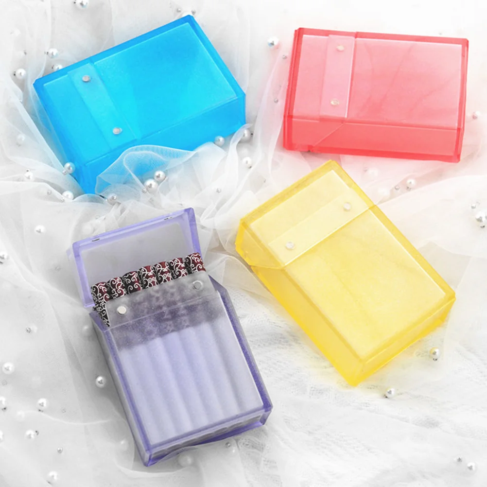 

5pcs Square Silicone Molds For Resin Art Craft Diy Cigarette Box Making Kit Tool Handmade Gift Finished Case Decor