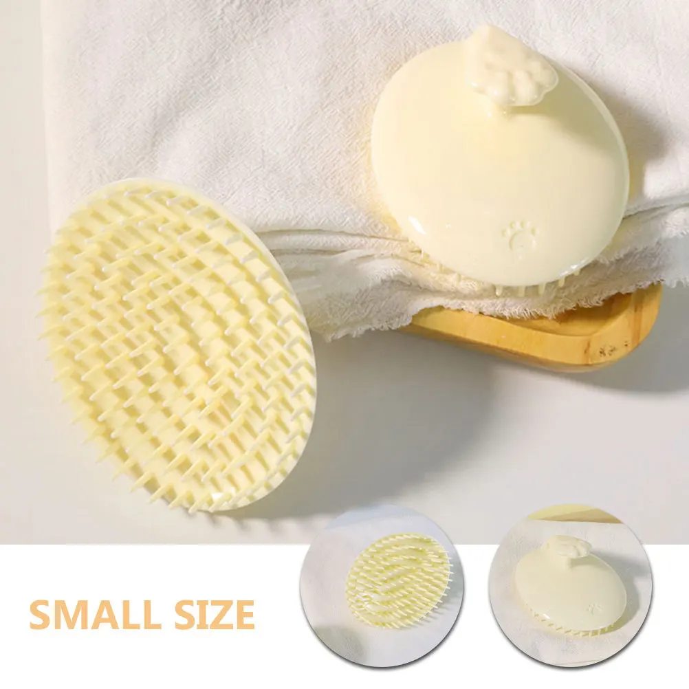 

Милый массажер для кожи головы, щетка для шампуня, дизайн кошачьего когтя, глубокий ремонт, гладкие вьющиеся волосы, отшелушивающий крем для кожи головы, душ для девочек-подростков