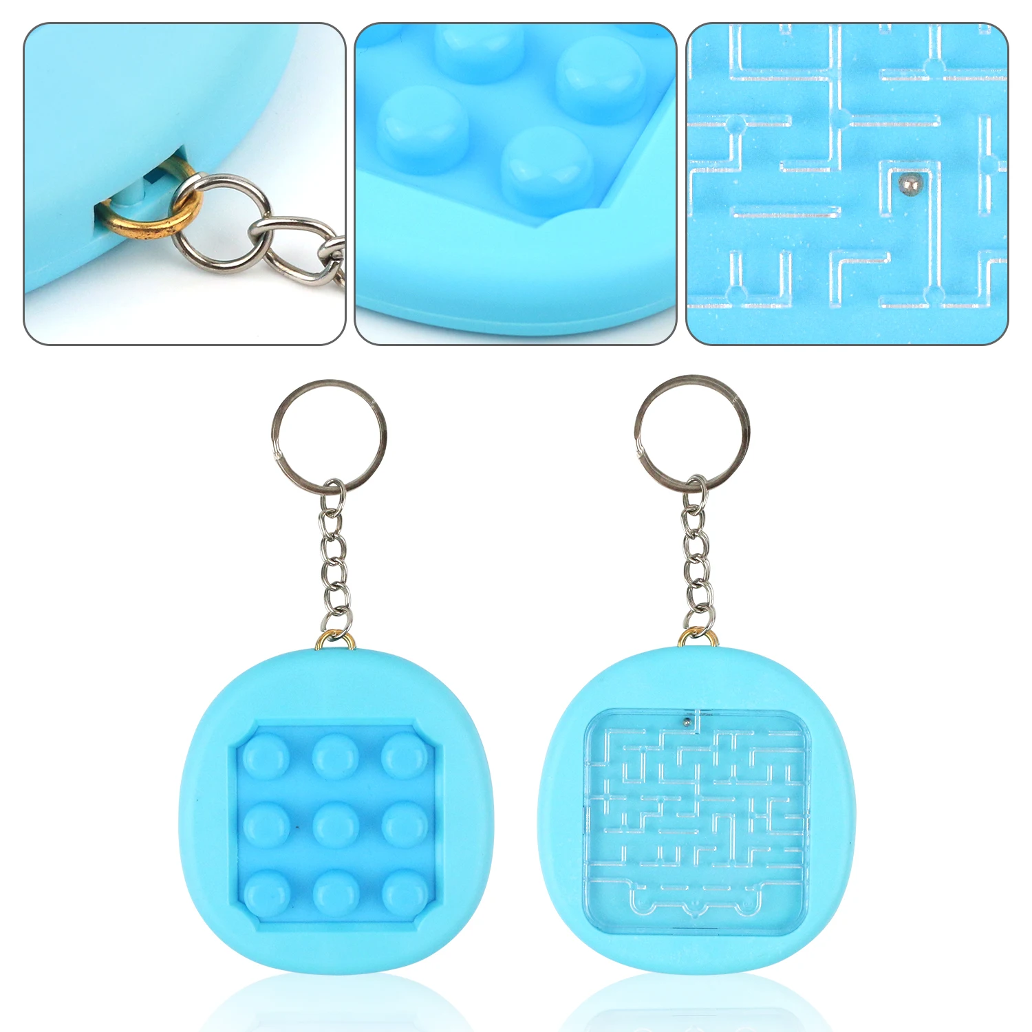 Maze squeezing and decompression toys, pressing bubbles to relieve stress, relieve emotions, can also be hung on backpacks