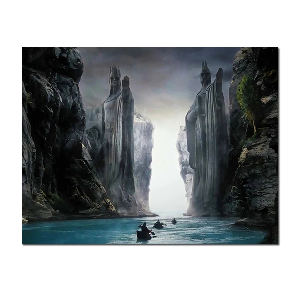 5D DIY The Rings Movie Scene Diamond Painting Mosaic Full Drill Cross Stitch Kits Rhinestone Picture Handmade Gift Home Decor