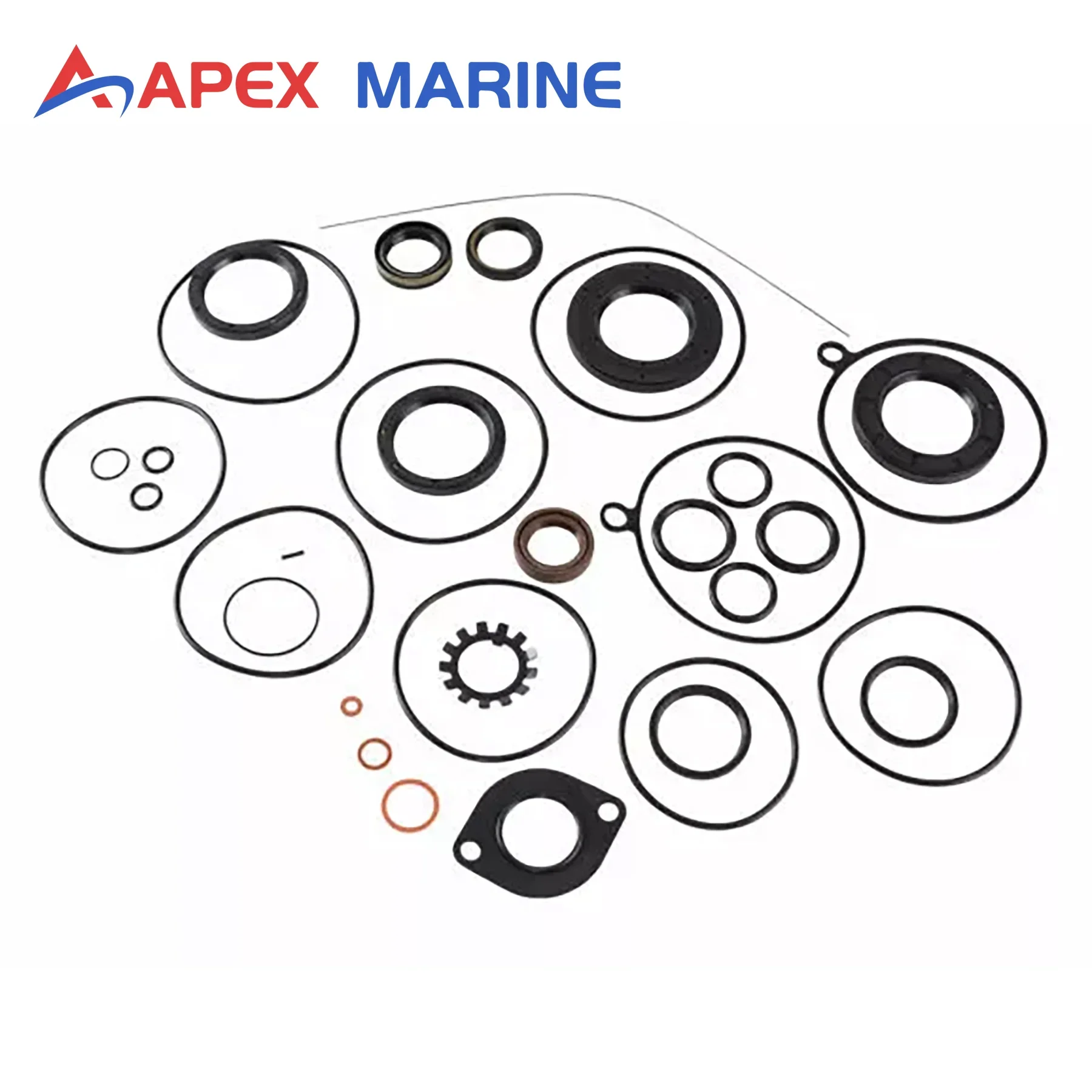 876266 Upper Gear Gasket Seal Kit for Volvo Penta AQ200 AQ250 AQ270 AQ280 AQ280DP AQ280T AQ285 AQ290 SP-A DP-A DP-B DP-C DP-D