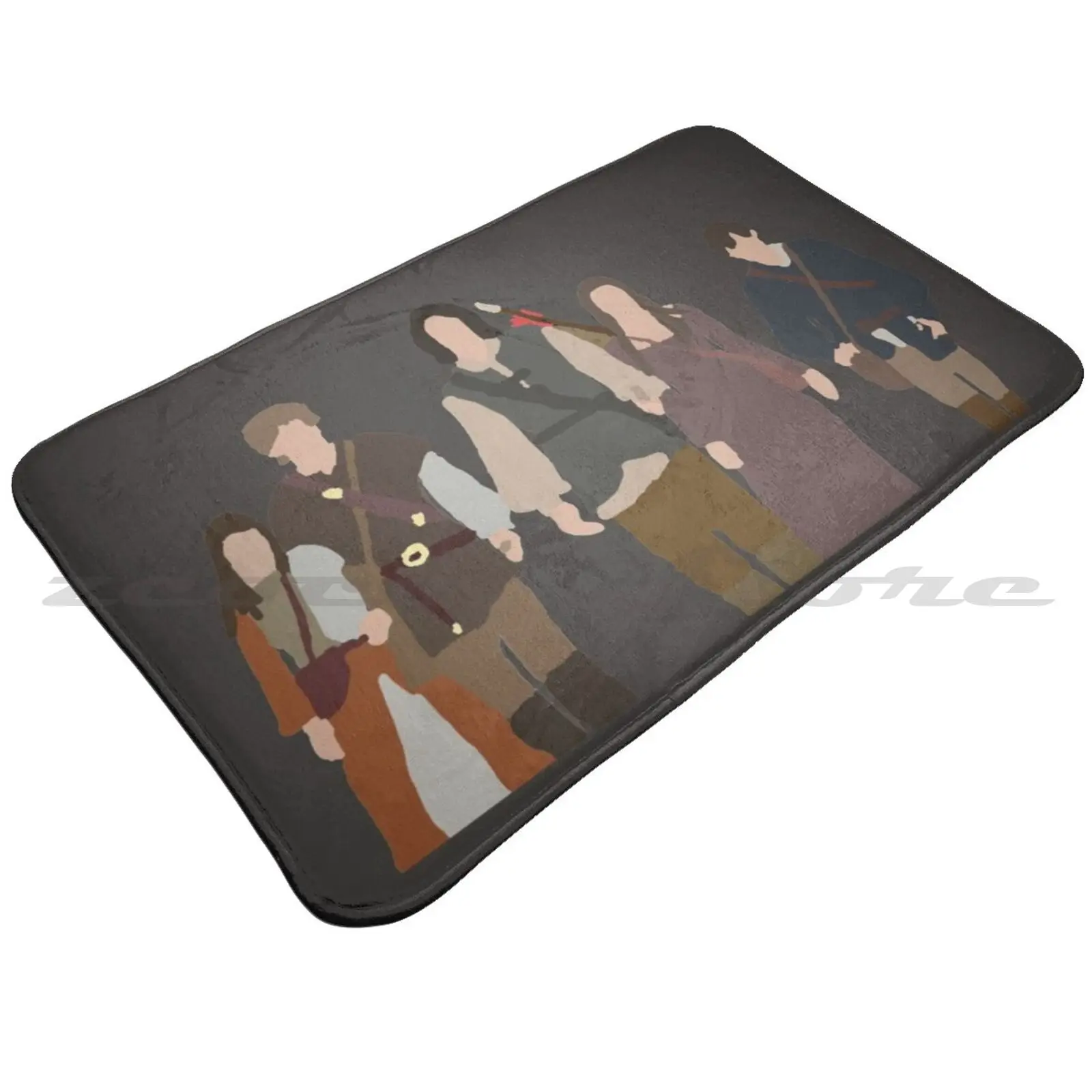 Narnia Characters Carpet Rug Non-Slip Water Absorb Door Mat Narnia C S Lewis Books Aslan Chronicles Of Narnia Cs Lewis Lion