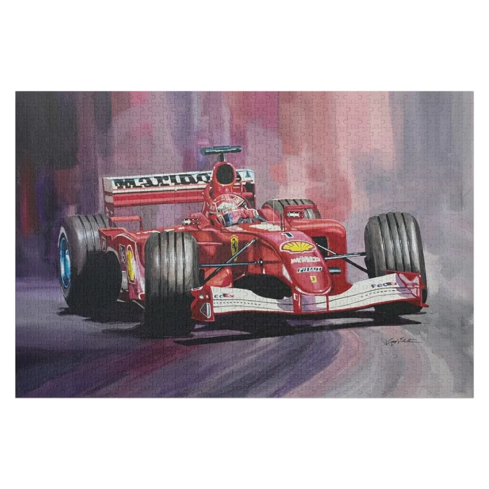 

Пазл MICHAEL SCHUMACHER, детские деревянные персонализированные игрушки, персонализированные подарки для фото, диорамы, аксессуары, головоломка