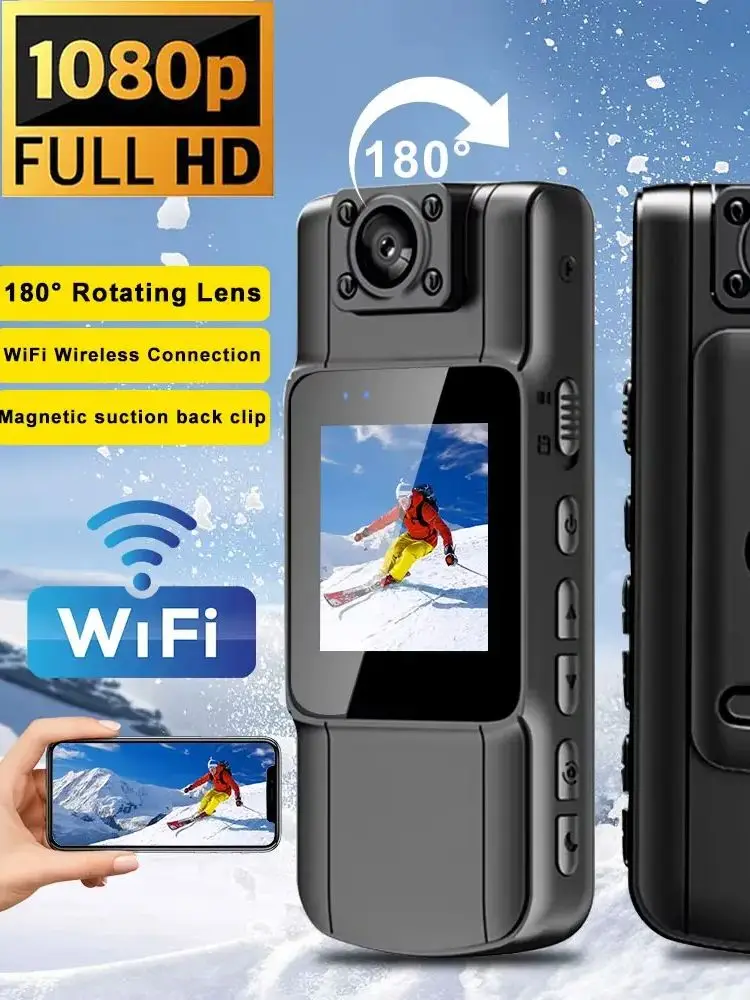 AliExpress Null 1080P HD Mini Camera Portable Digital Video Recorder BodyCam Infrared Night Vision Police Cam Small Bike Camcorder