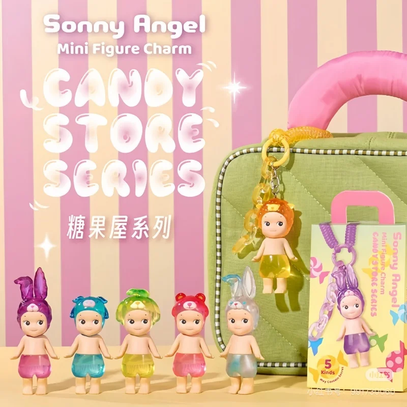 New Sonny Angel Candy Series Blind Boxes Kids Toys Girl  Angels Girls Candy House Series Figurine Trendy Motherland Edition Toys