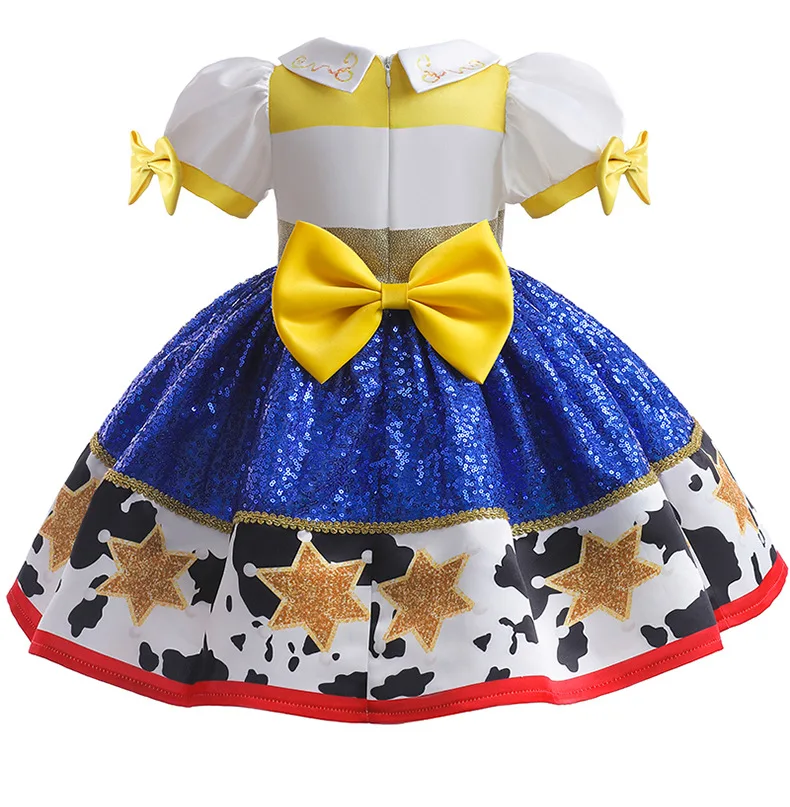 Ragazze vestono ragazzi set giocattolo cartone animato mucca abiti vestiti di Halloween partito abiti Cosplay bambini Costume gioco di ruolo vestire