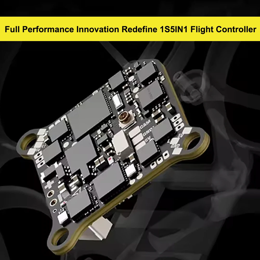 BETAFPV Matrix 1S AIO FC 5IN1 12A Gold-Plated ESC Built-in 5.8G 400mW VTX For FPV Air Series Tinywhoop Drone Accessories