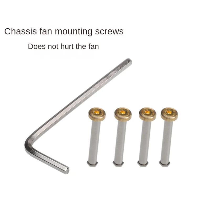 أفضل جودة 20 قطعة برغي رائع ل 80 مللي متر 90 مللي متر 120 مللي متر 140 مللي متر ألعاب الكمبيوتر ألعاب الكمبيوتر 25 مللي متر سمك حافظة مروحة RGB ملحقات ذاتية الصنع