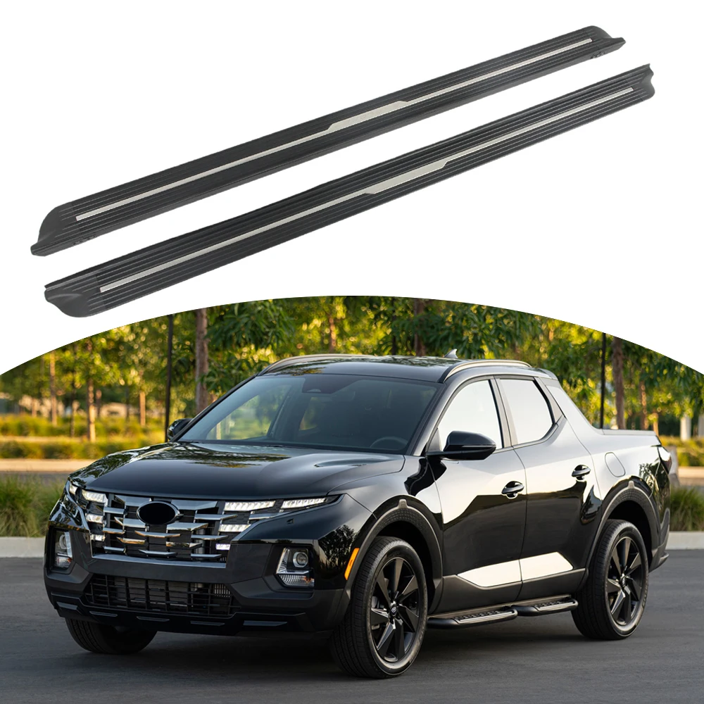 Fits for Hyundai Santa Cruz 2022 2023 2024 Door Side Step Running Board Nerf Bar