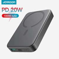 Joyroom for MagSafe Portable Charger 10000mAh Wireless Magnetic Power Bank with Type-C Cable 20W PD Charging for iPhone 16-12