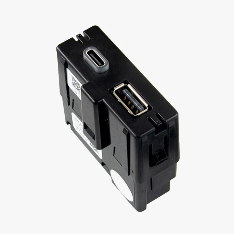 5QD035726L 3GB035954 Rear USB Socket charging USB Type-C Interface Socket Plug For VW T-roc Passat B8 Tiguan L Jetta Audi Skoda view 3