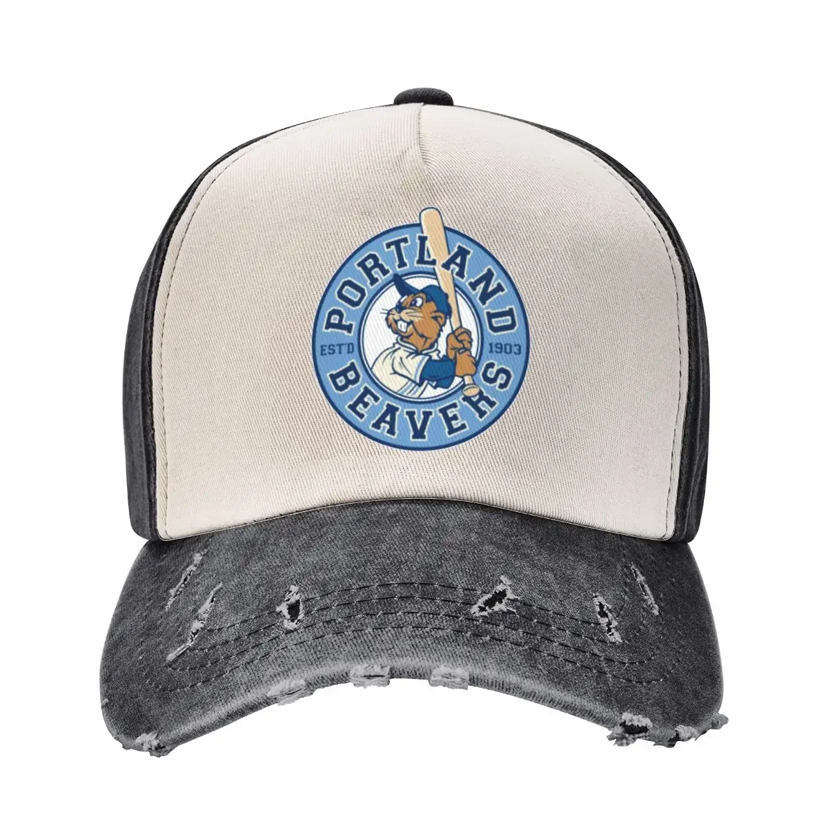 

2008 Portland Beavers Baseball Cap Snapback Cap New Hat Beach Outing Bobble Hat Men's Women's