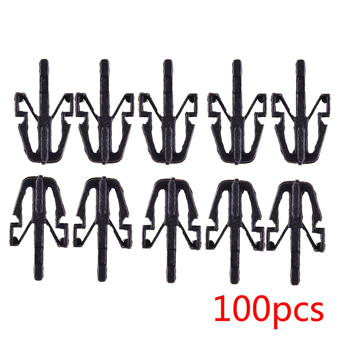 100Pcs/set Front Grille Clip Fastener Fit for Isuzu Pickup KBZ TFR D-MAX Holden Rodeo Colorado Mitsubishi L200 Vauxhall Brava